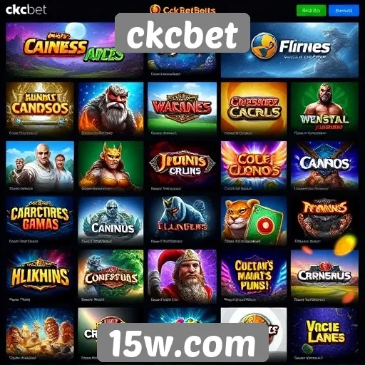 ckcbet oferece uma variedade de jogos para todos os gostos